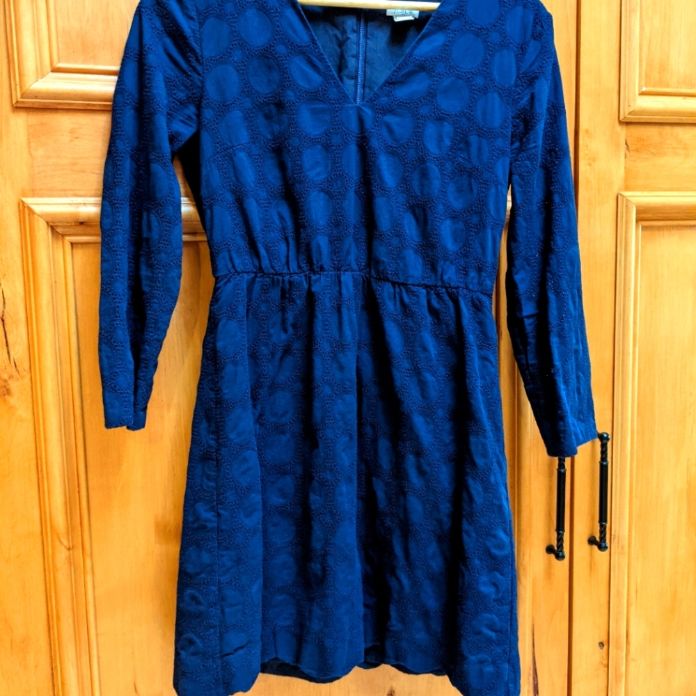 J. Crew Navy Dress